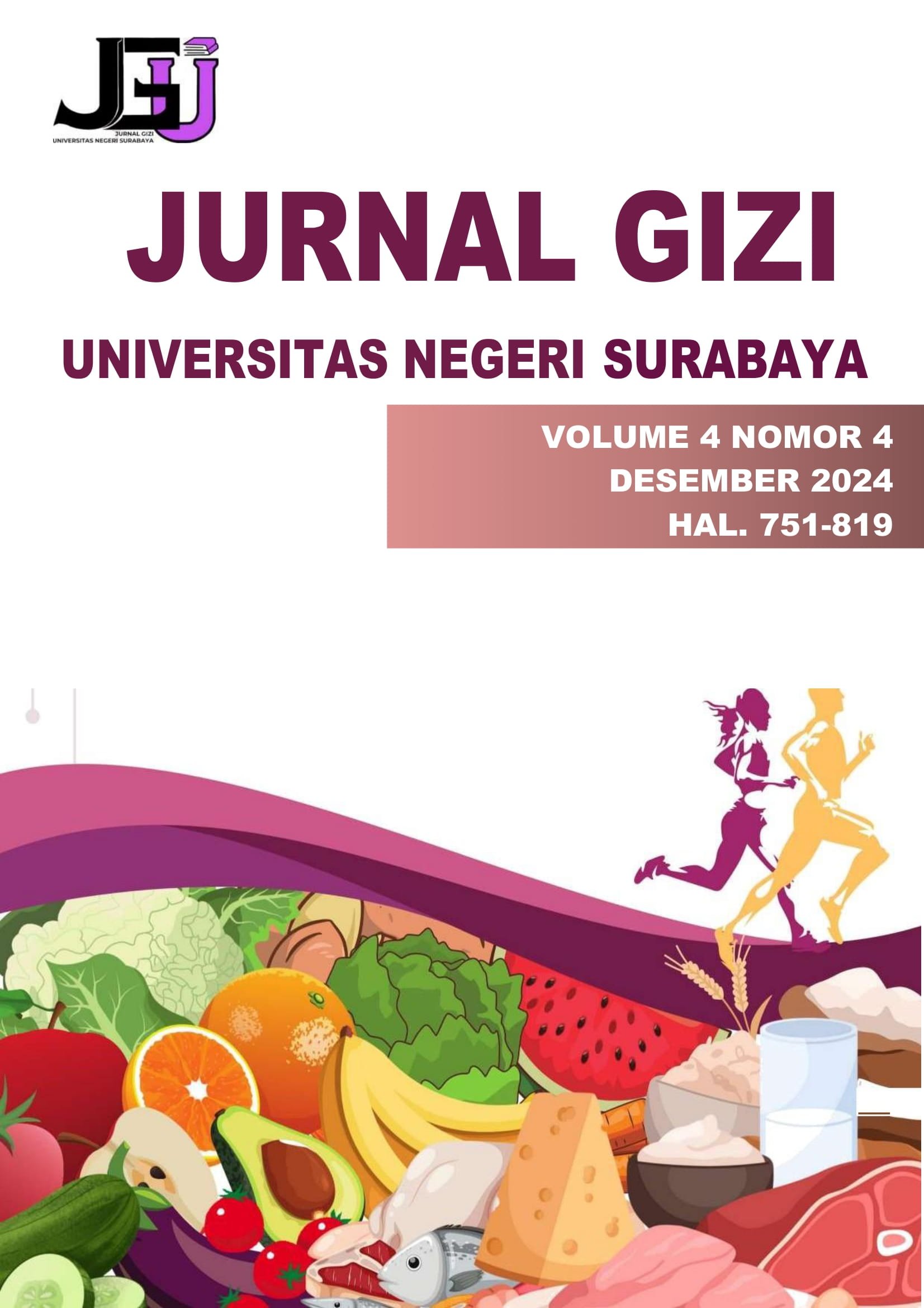 					View Vol. 4 No. 4 (2024): Jurnal Gizi Unesa
				