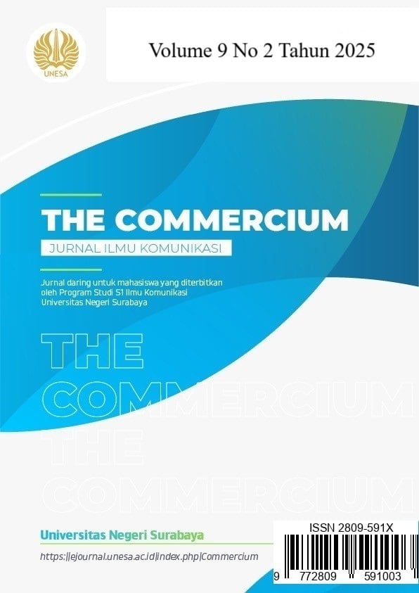 					Lihat Vol 9 No 2 (2025): The Commercium - April 2025
				