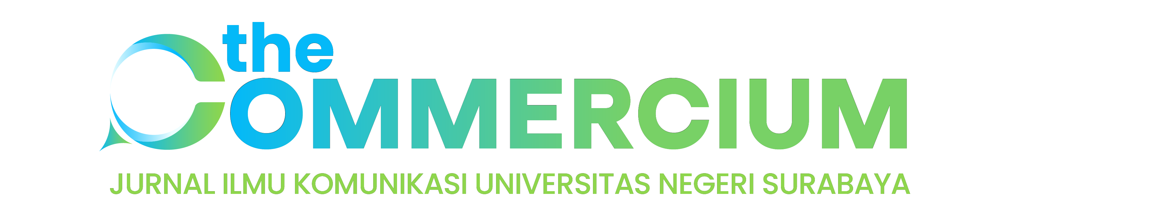 The Commercium: Jurnal  Prodi Ilmu Komunikasi