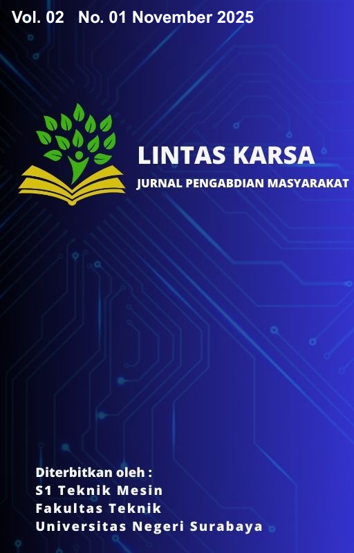 					View Vol. 2 No. 01 (2025):  Jurnal Lintas Karsa (November 2025)
				
