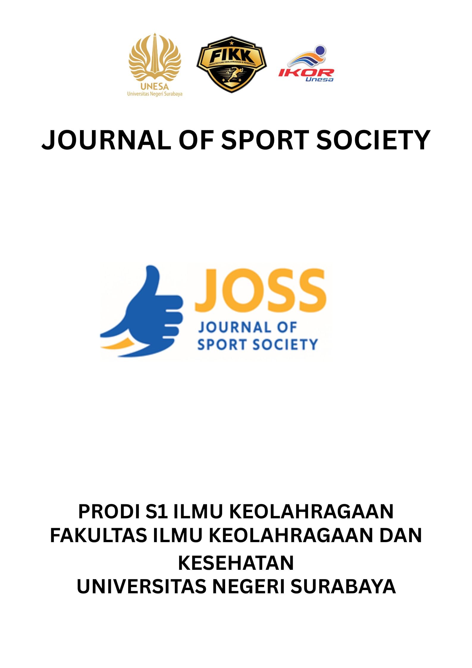 					View Vol. 1 No. 1 (2025): JOURNAL OF SPORT SOCIETY
				