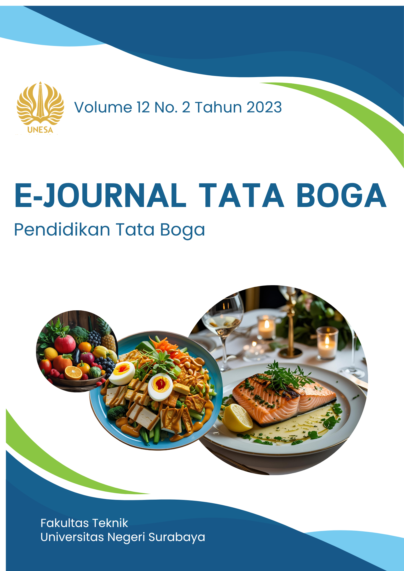 					Lihat Vol 12 No 2 (2023): Jurnal Tata Boga
				