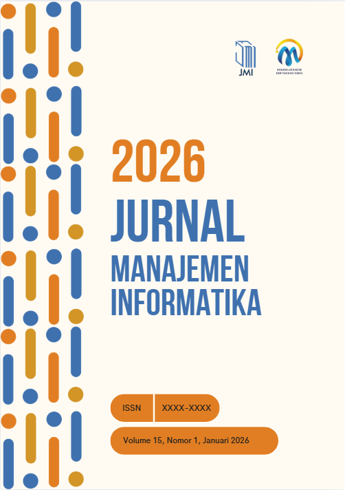 					View Vol. 15 No. 01 (2026): Jurnal Manajemen Informatika
				